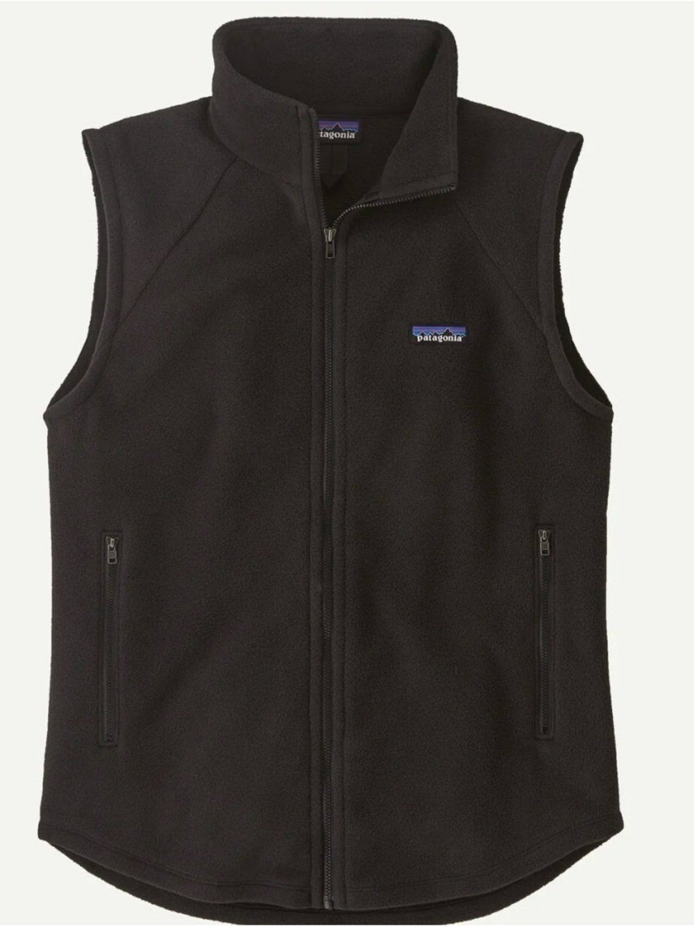 Patagonia Men’s Black Fleece Zip Vest